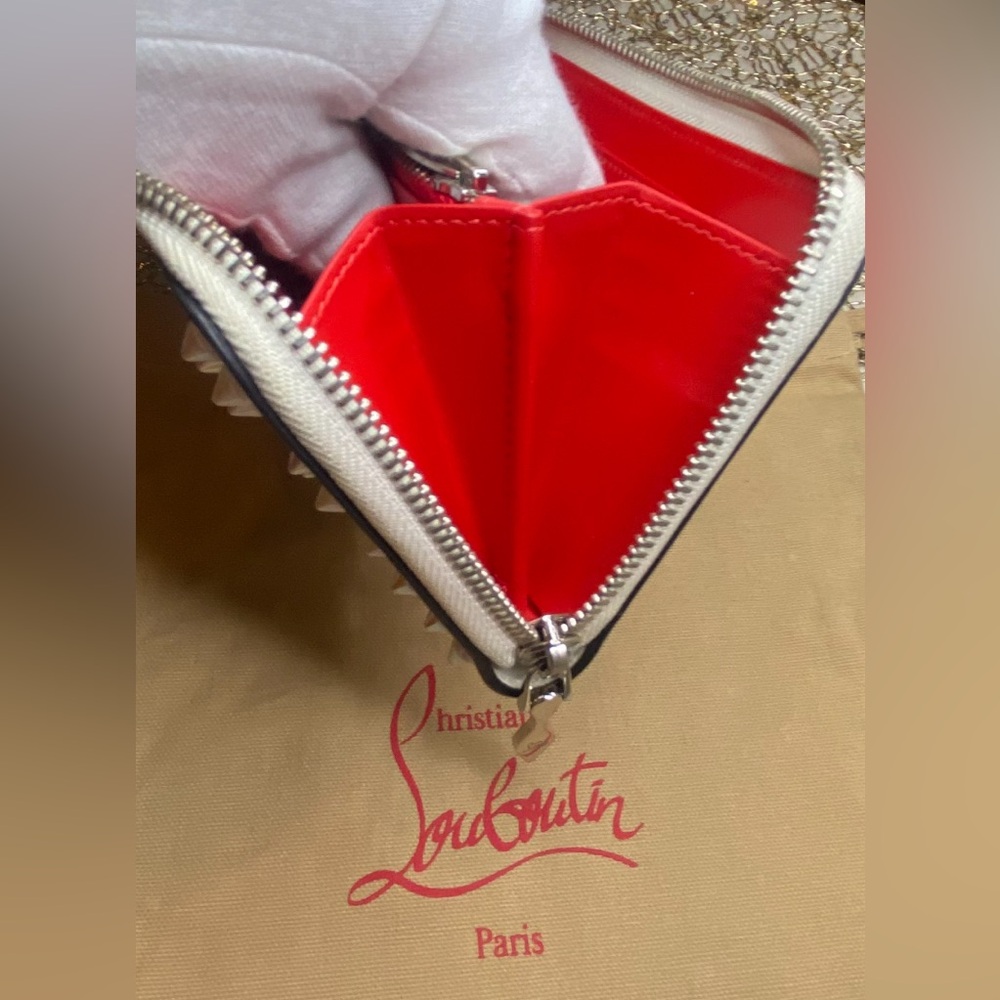 CHRITIAN LOUBOUTIN ❤️❤️ PANETTONE LOUBINTHESKY SEVILLE WHITE - Picture 13 of 16
